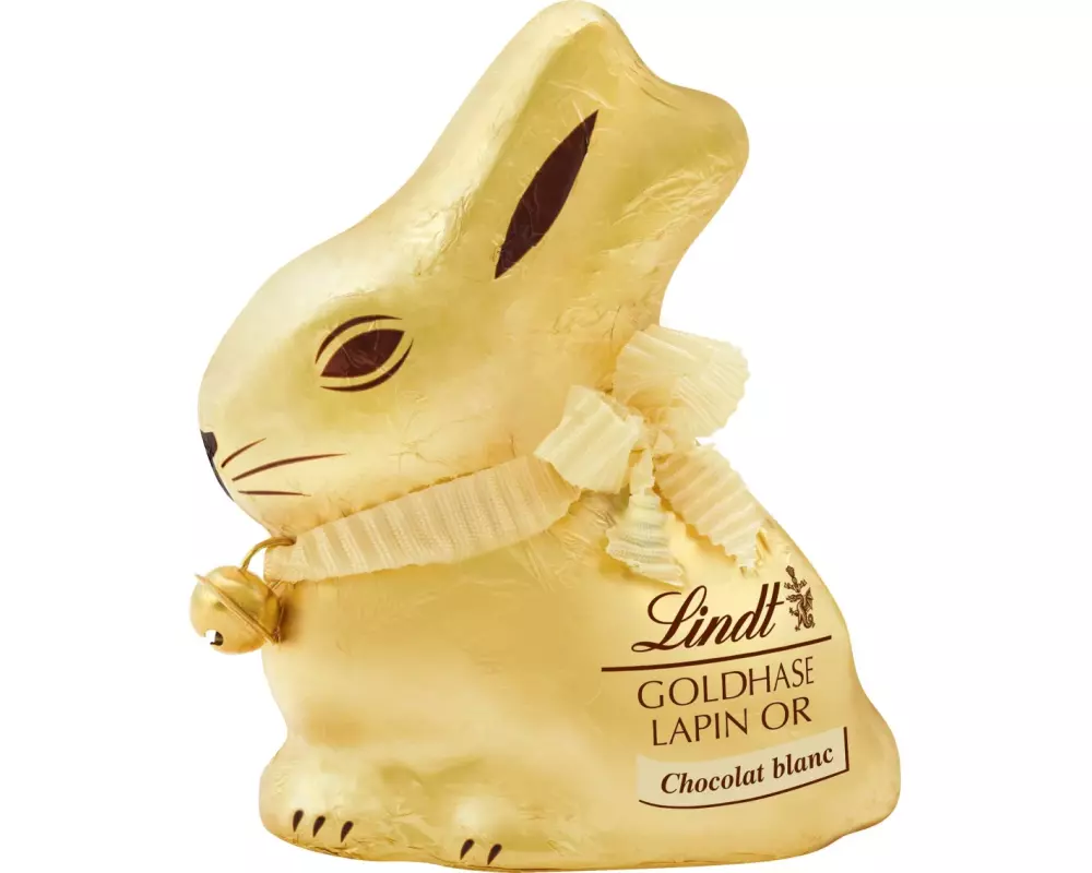Lindt Schokolade Goldhase weiss 100 g