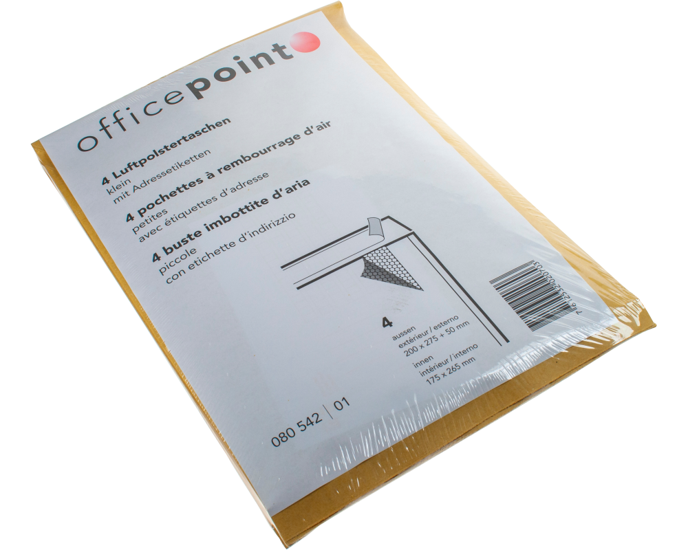 NEUTRAL Luftpolstertaschen klein 4er KLEIN