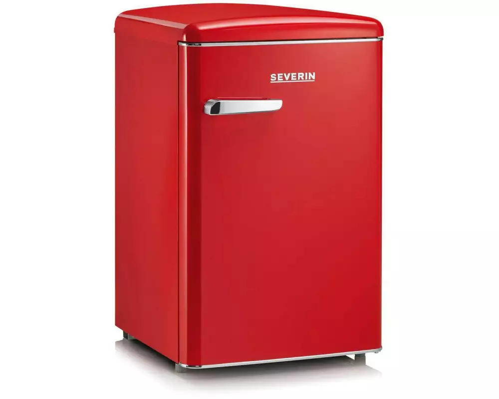 Severin Kühlschrank RKS 8830 Rot, Rechts