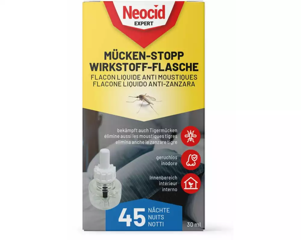Neocid Expert Mückenstecker Mücken-Stopp Wirkstoff-Flasche, 1 Stück
