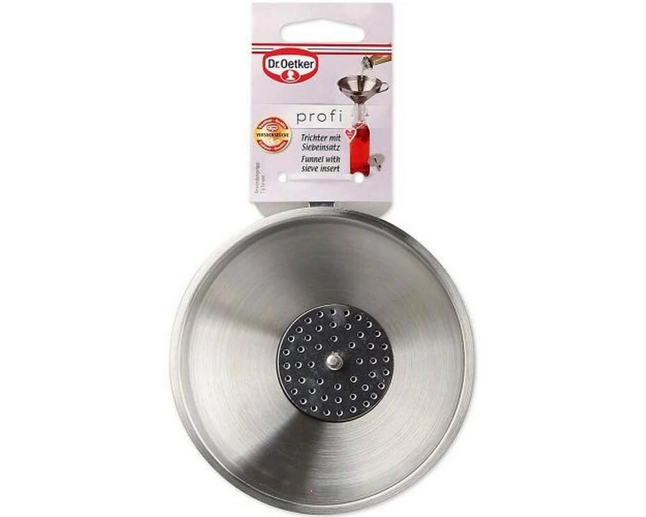 Dr.Oetker Trichter Silber