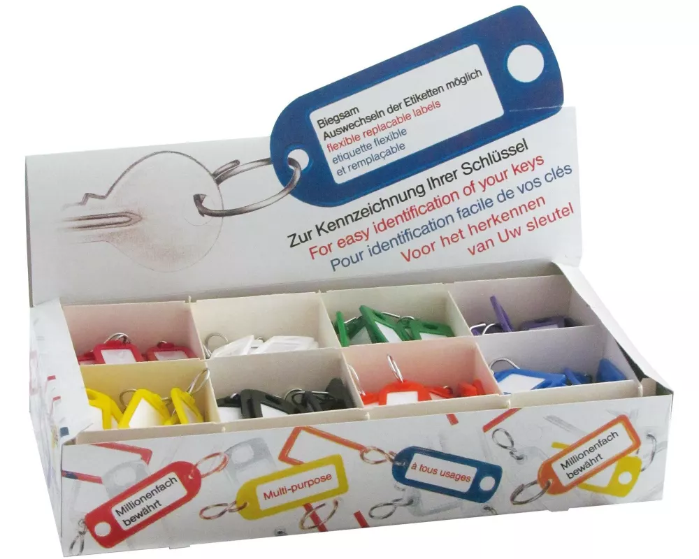 Robert Rieffel Schlüsselanhänger 200 Stück, Assortiert