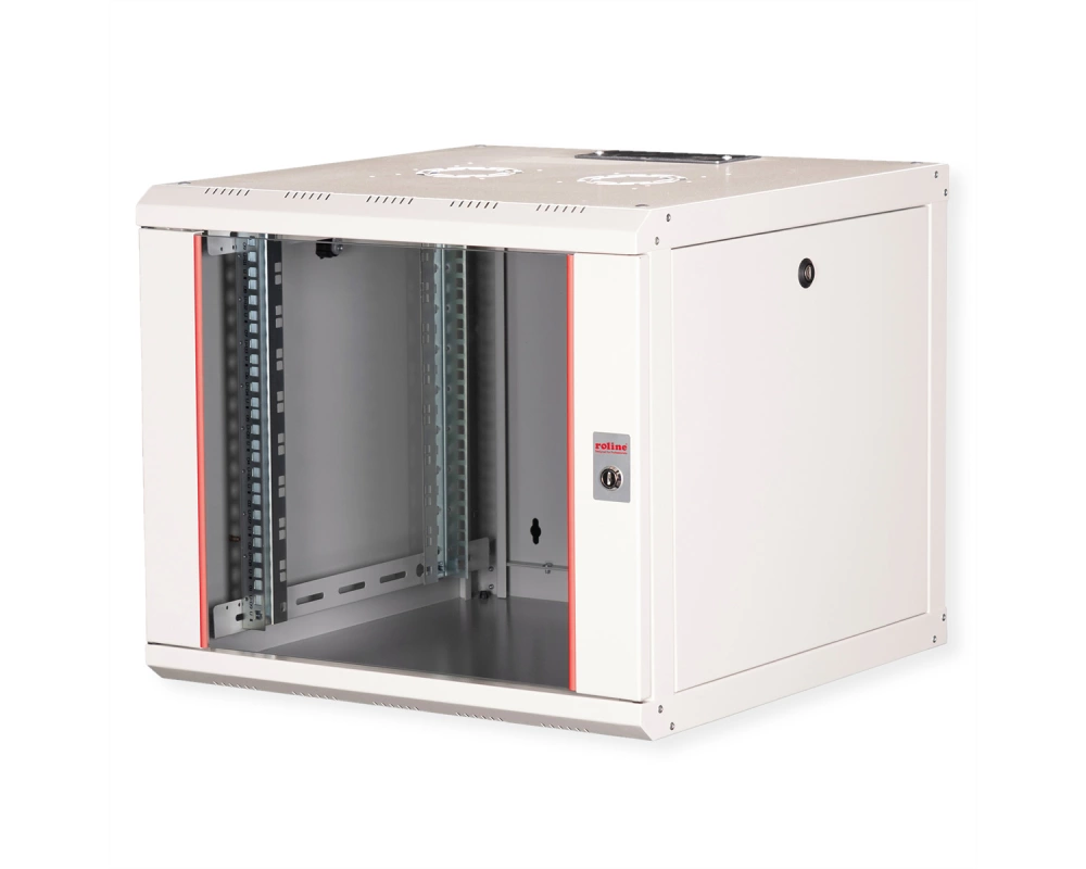 ROLINE 19-Zoll Wandgehäuse Pro 9 HE, 600x600 BxT grau