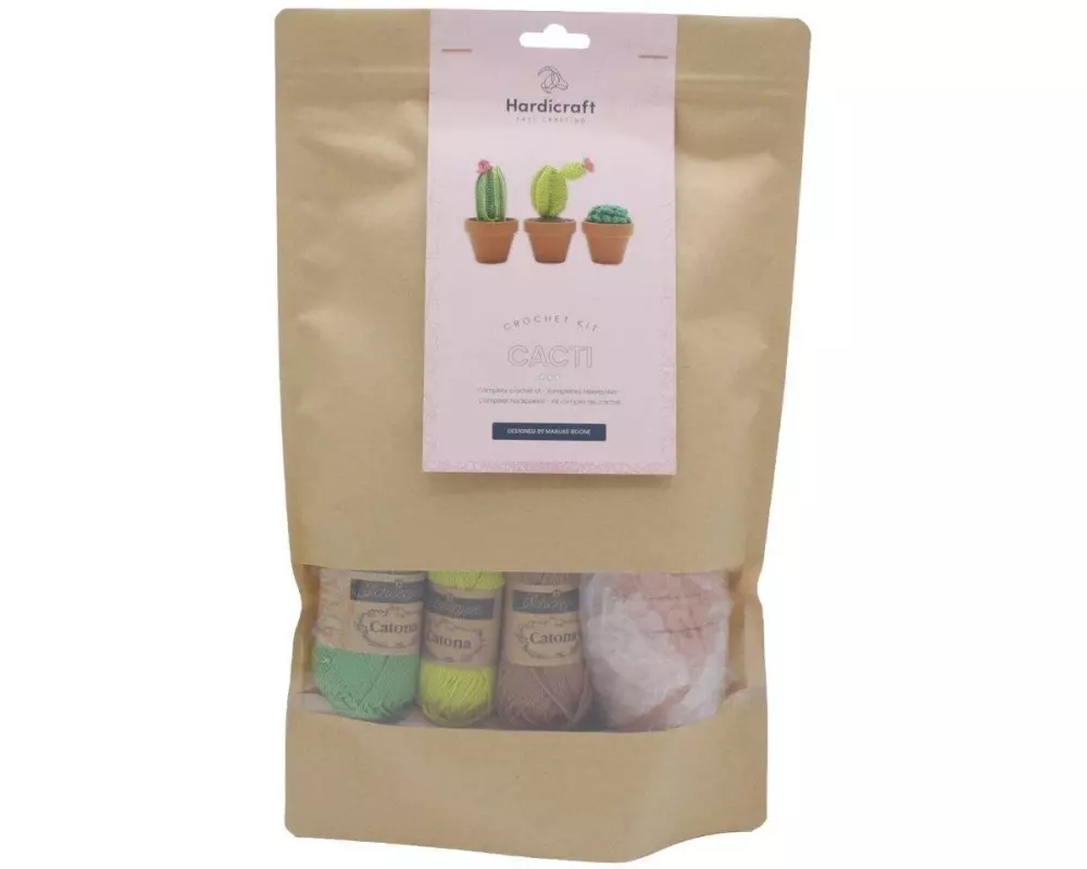 Hardicraft Häkelset Kakteen 7 - 13 cm