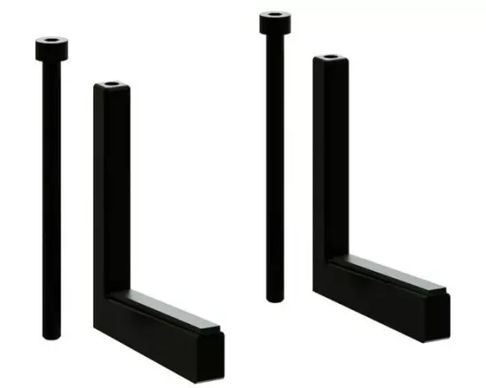 max connect Befestigungsset, SUPRA, 5-30 mm Schwarz