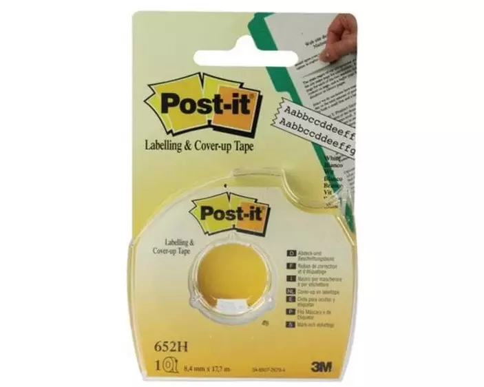 Post-it Beschriftungsband Post-it im Handabroller 8.4mm x 17.7 m