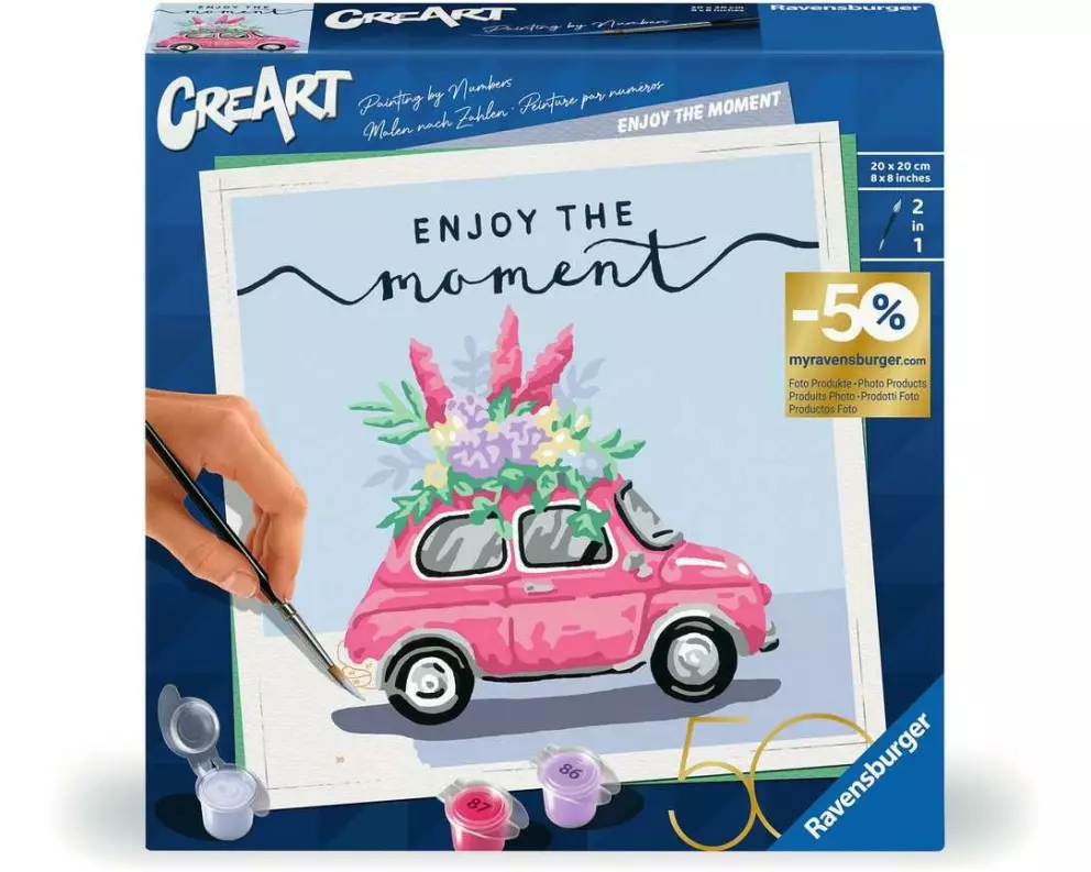 Ravensburger Malen nach Zahlen CreArt – Enjoy the moment