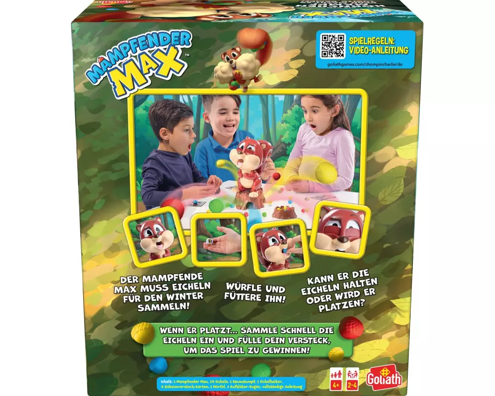 Max Bersinger Kinderspiel Mampfender Max -DE-
