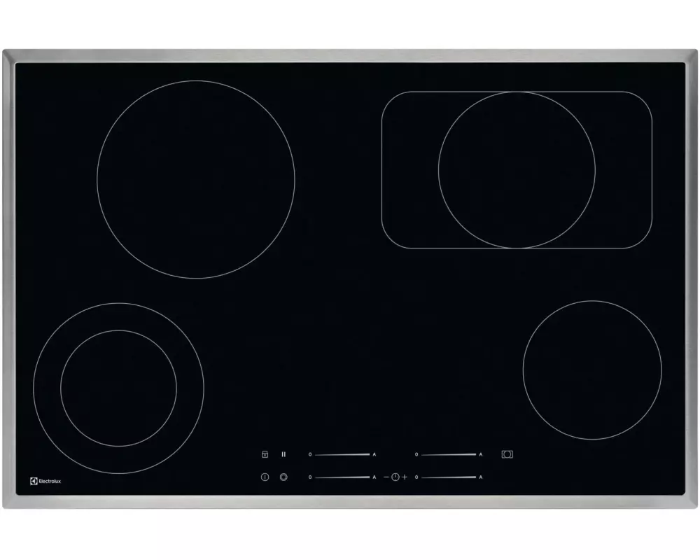 Electrolux Glaskeramik-Kochfeld GK78TSCN Aufliegend