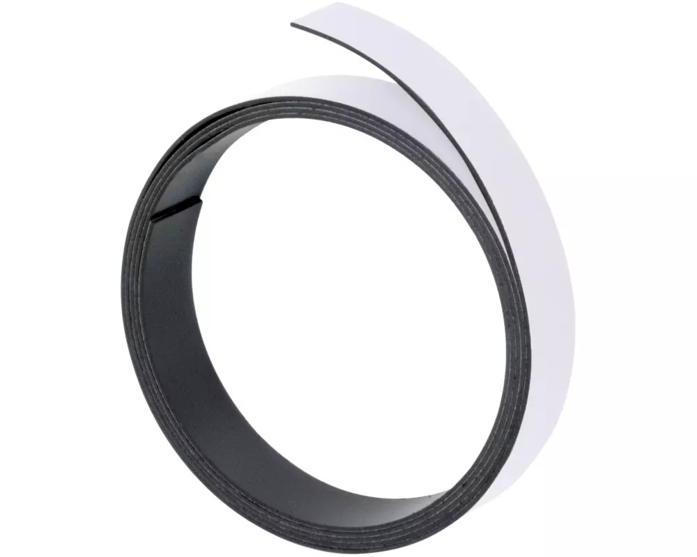 Franken Magnetband 15 mm x 1 m, Weiss