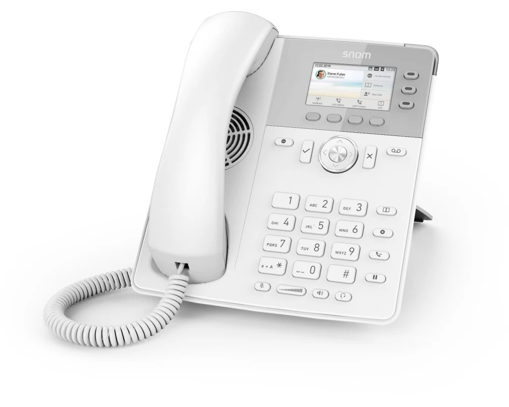snom Tischtelefon D717 Weiss