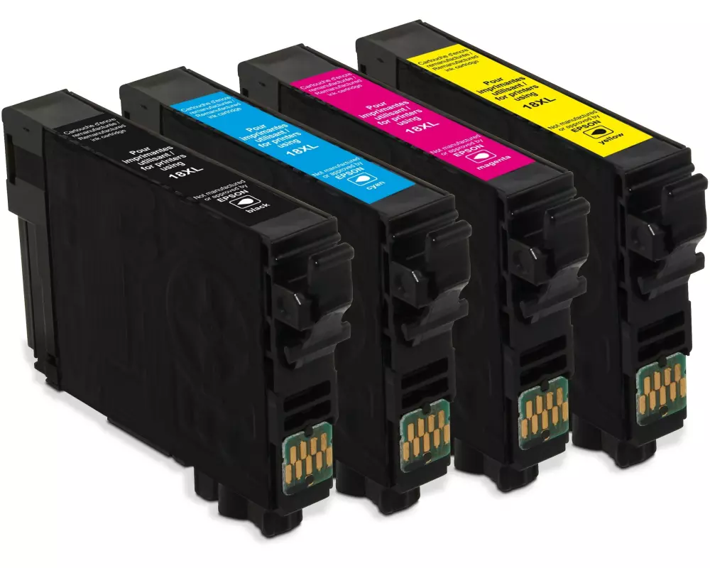 Generic Ink Tinte Epson 18 XL Multipack Black/Cyan/Magenta/Yellow