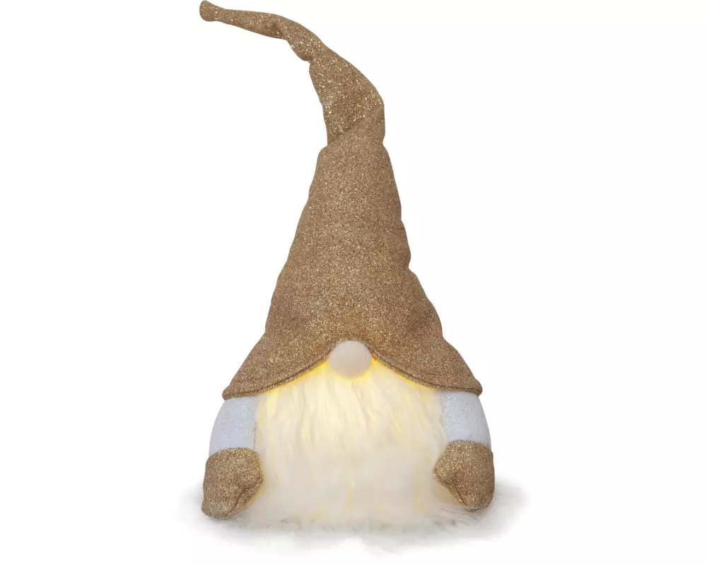 Star Trading LED-Figur Wichtel, 1 LED, 28 cm, Braun