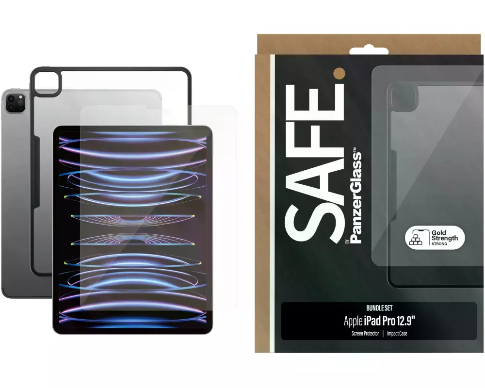 SAFE. Tablet-Schutzfolie 2-in-1 Bundle Apple iPad Pro 12.9 "