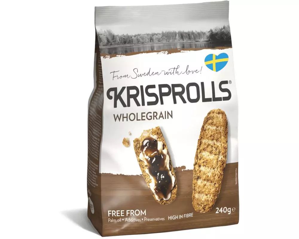 Pågen Krisprolls Vollkorn ohne zusätzlichen Zucker 240 g
