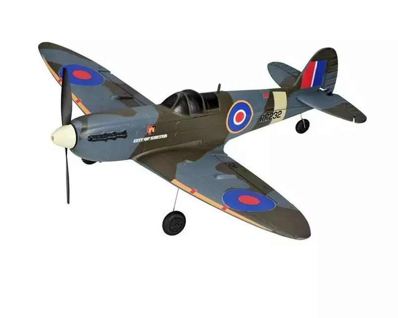 TOP-RC Warbird Mini Spitfire 450 mm, Braun, RTF