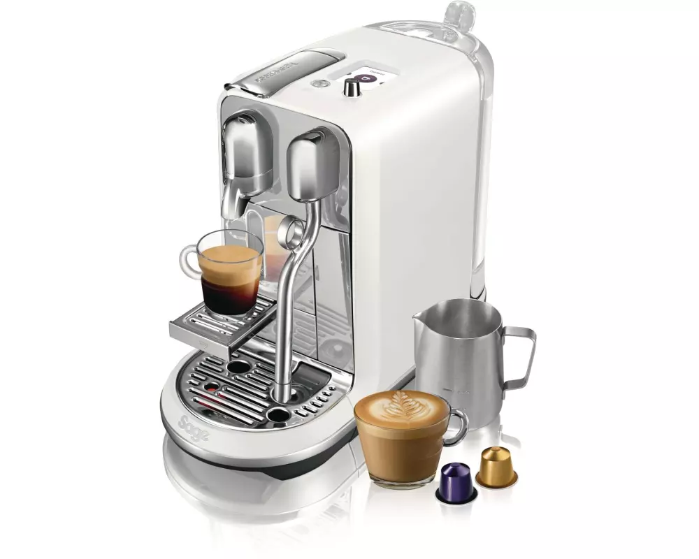 Sage Kaffeemaschine Nespresso Creatista Plus SNE800SST Weiss