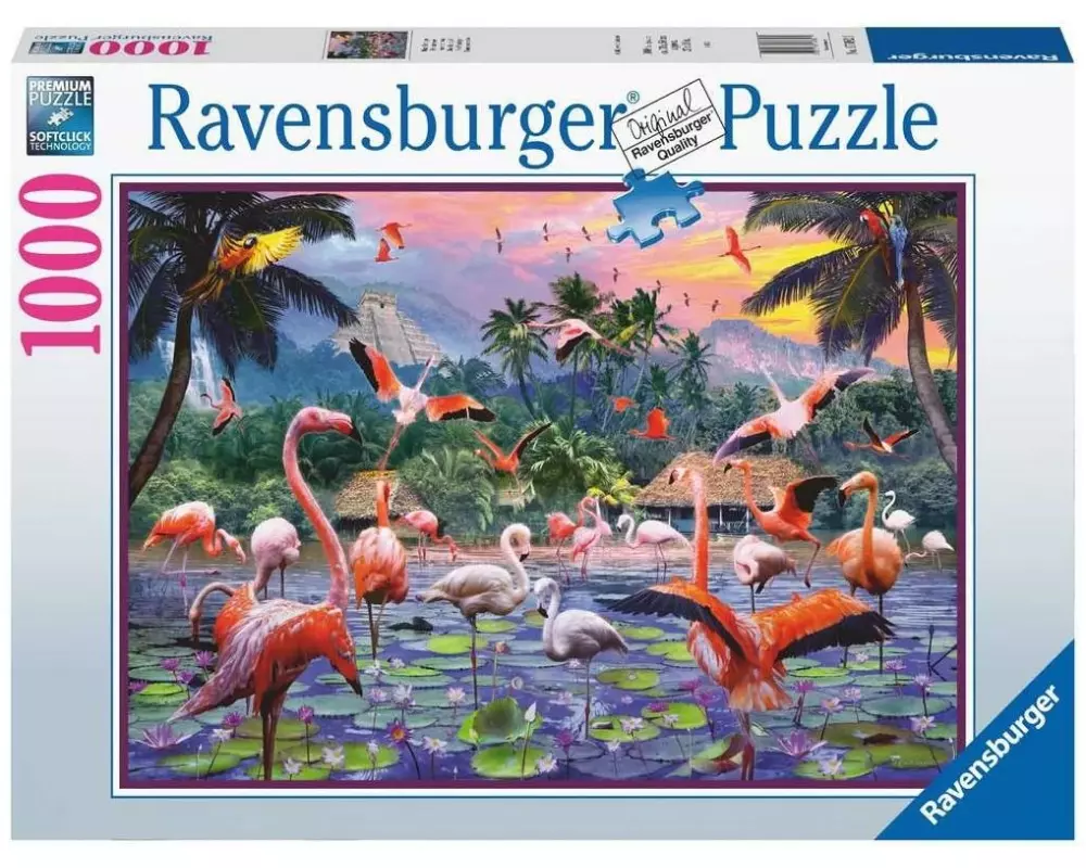 Ravensburger Puzzle Pinke Flamingos