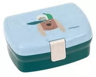 Lässig Lunchbox Tiny Team Dog Blau/Grün