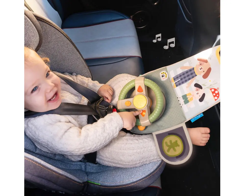 TAF-TOYS Reisespielzeug Drive & Discover, 12M+
