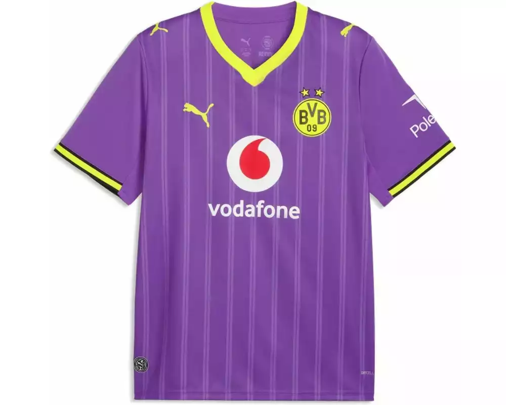 PUMA BVB Third Jersey Replica Violett, XL