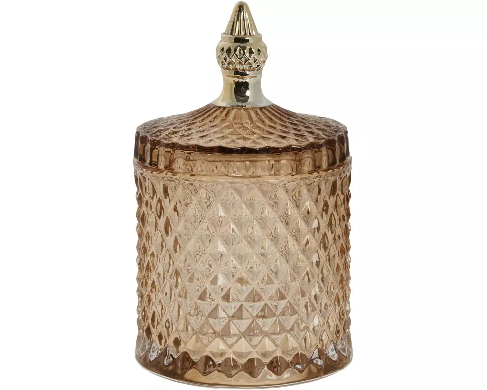 Lene Bjerre Aufbewahrung Miya 17.5 cm, Goldbraun