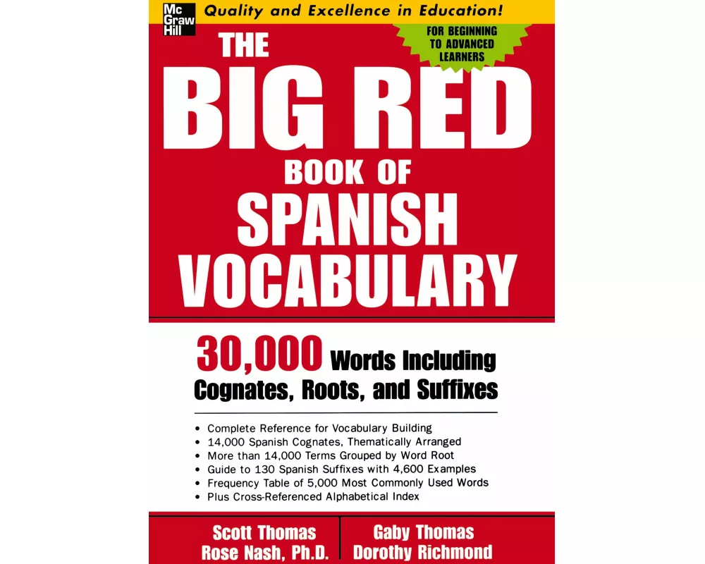 The Big Red Book of Spanish Vocabulary