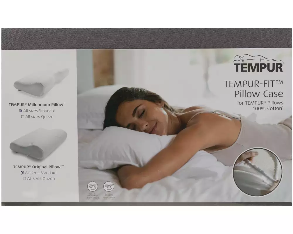 Tempur Kopfkissenbezug Original / Millennium Dunkelgrau