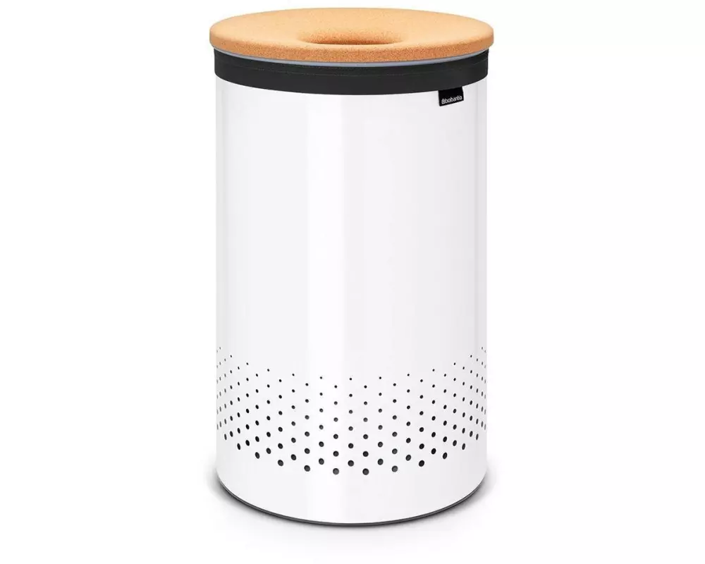 Brabantia Wäschesammler Weiss, 60 l