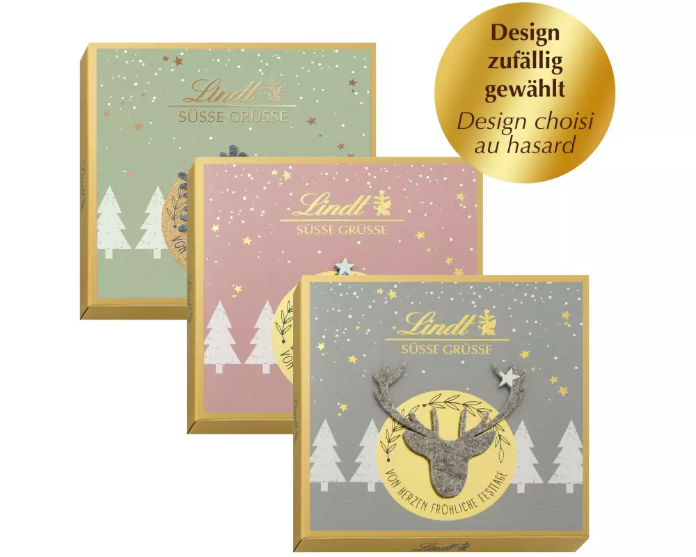 Lindt Weihnachtspralinen Süsse Adventszeit Assortiert, 175g