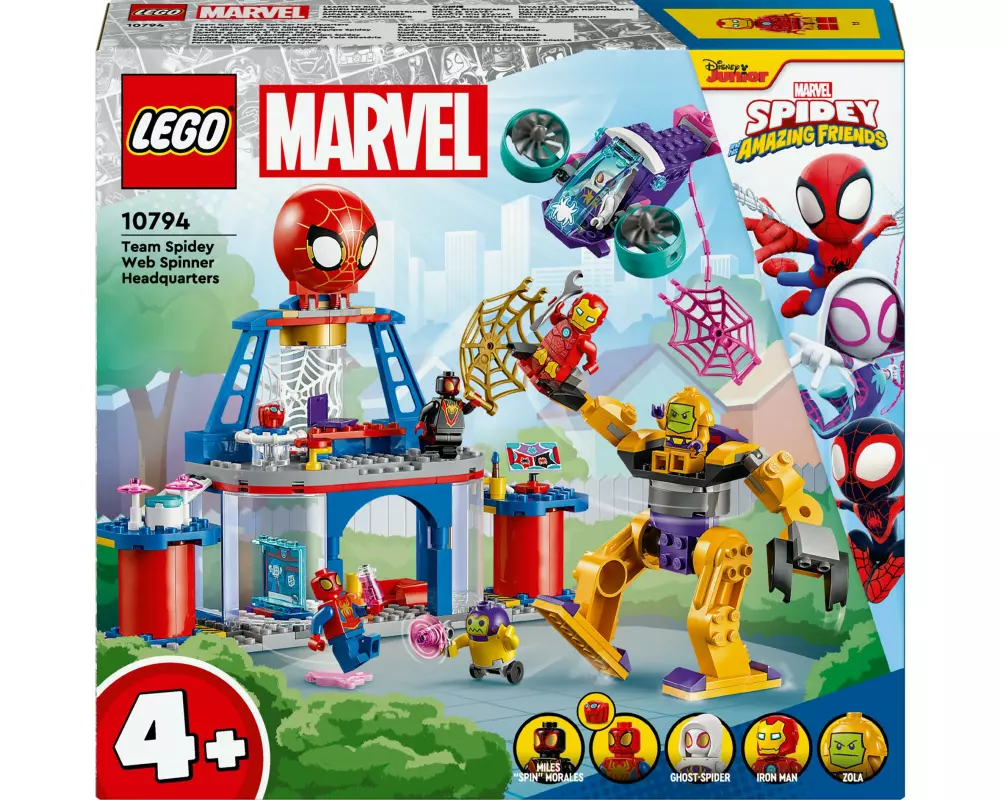 LEGO® Marvel Das Hauptquartier von Spideys Team 10794