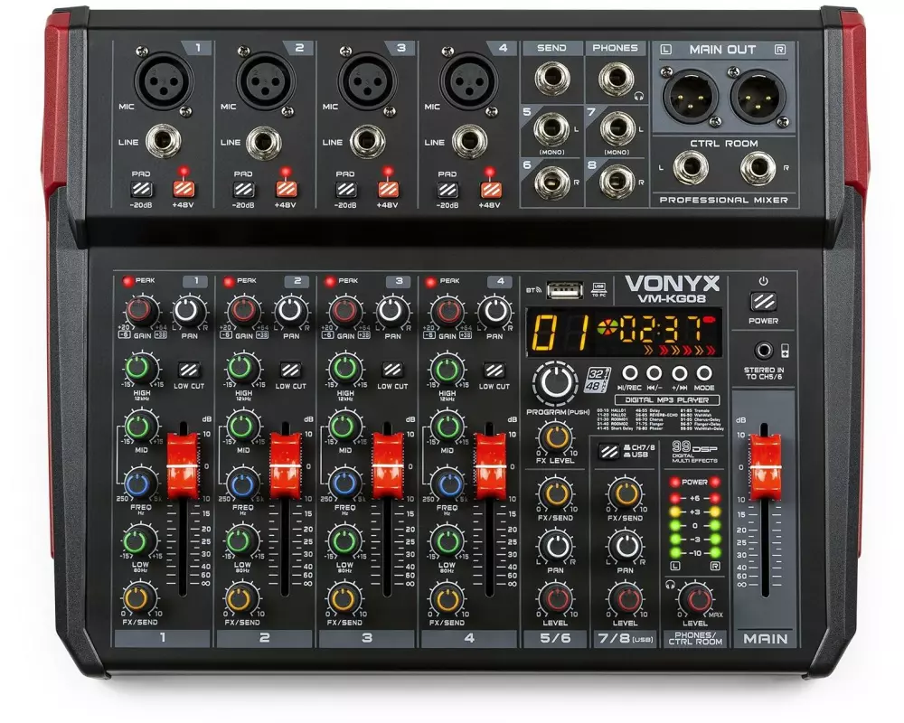 Vonyx Mischpult VM-KG08