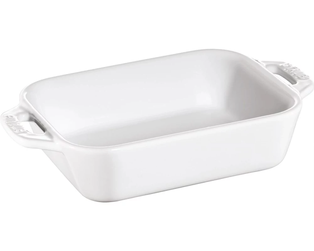 Staub Auflaufform 20 x 16 cm, Weiss