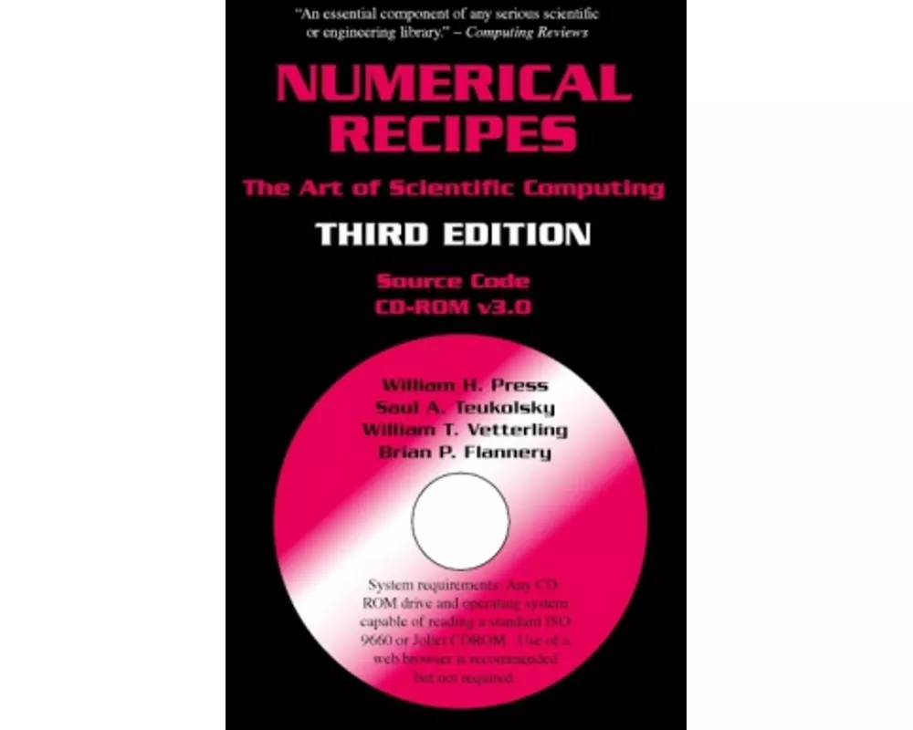 Numerical Recipes Source Code CD-ROM 3rd Edition