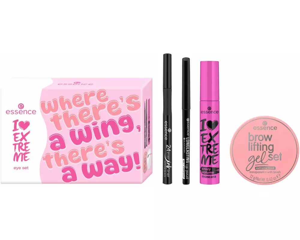 essence I Love Extreme eye set Wing It
