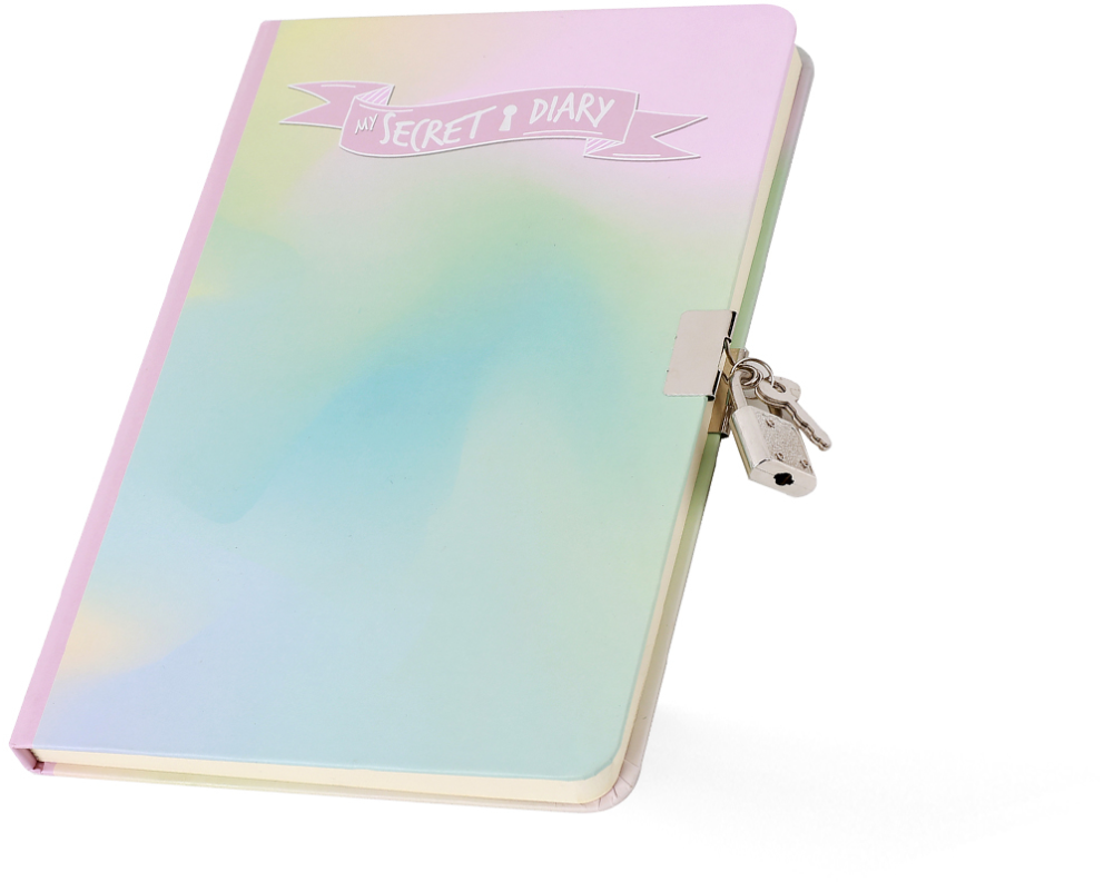 I-TOTAL Tagebuch A5 XL2052 Rainbow Dream