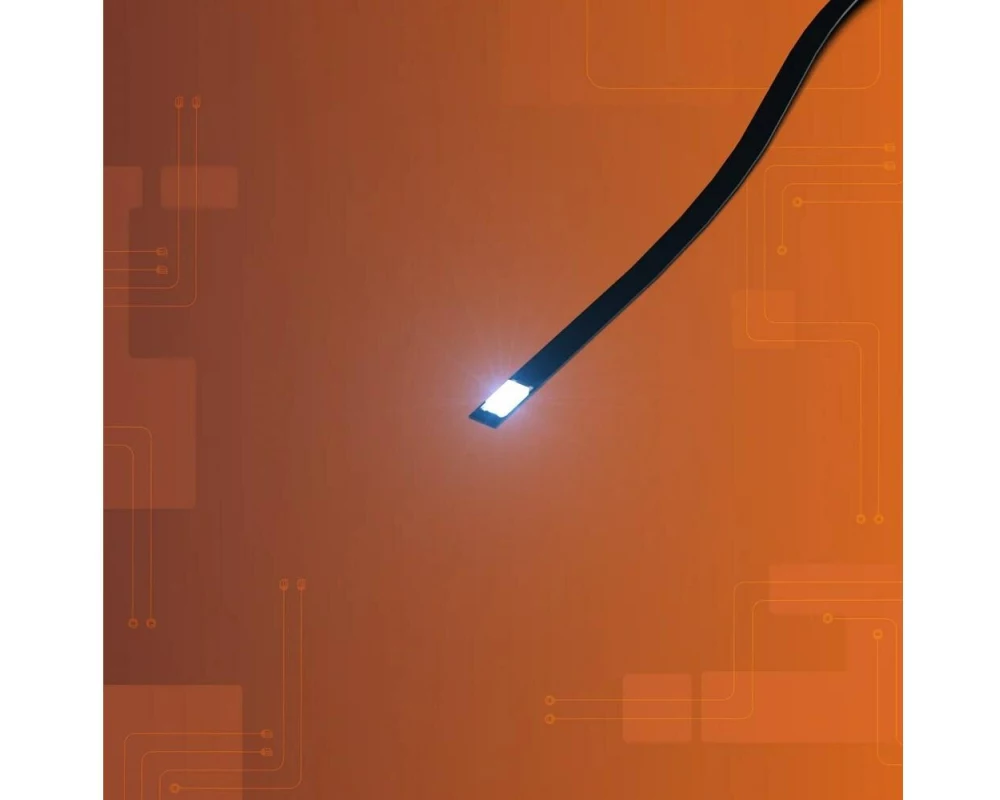 Light My Bricks 2.0 Astro Micro LED Kaltweiss 30 cm Flachkabel 4er Pack