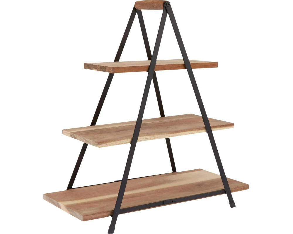 Ladelle Etagere Alto Serve und Share 54 cm, Braun
