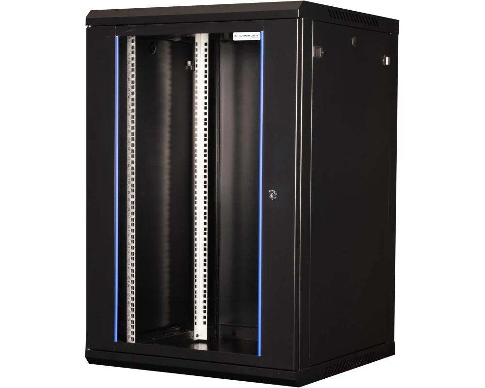 Wirewin Wandschrank 600X600X15U Pro 3rd Gen 19" / 15HE / Schwarz