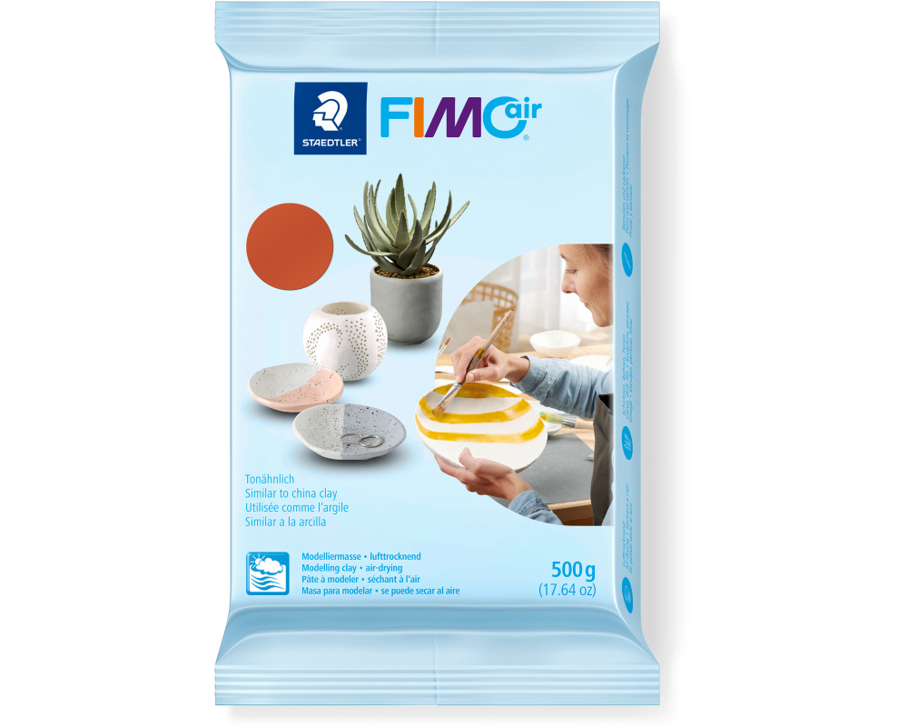 FIMO Knete Air 500g 8100-76 terracotta
