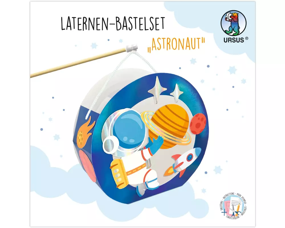 URSUS Laternen-Bastelset Astronaut