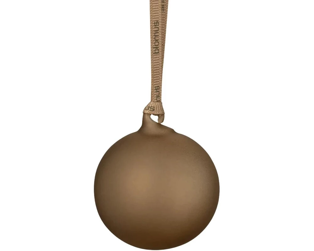 Blomus Weihnachtsschmuck Glaskugeln Rostbraun