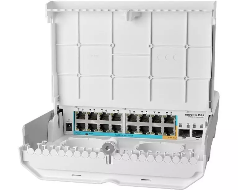 MikroTik GPEN PoE Switch netPower 15FR, Outdoor, 18 Port
