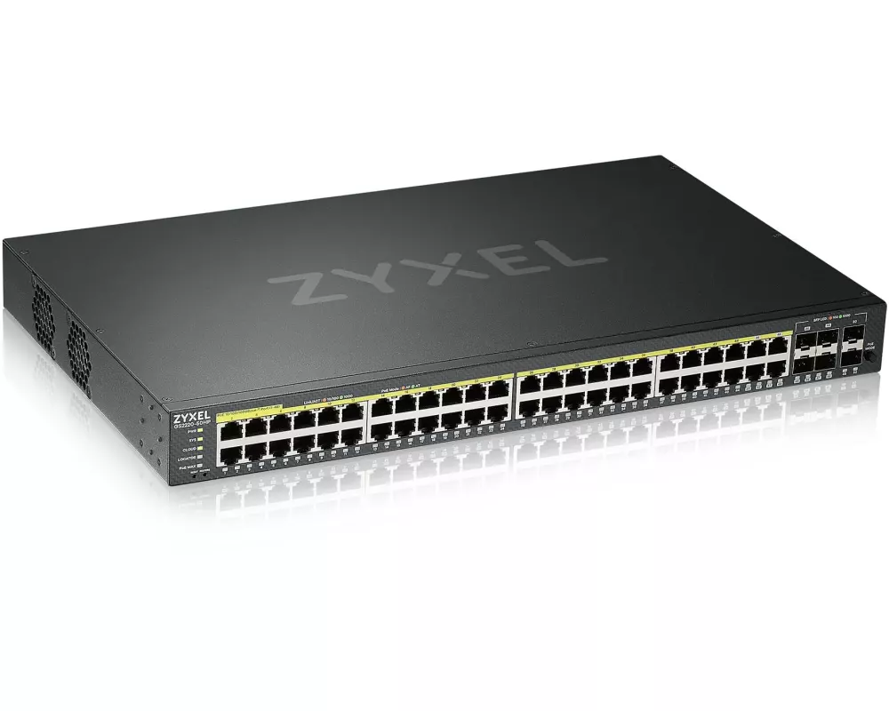 Zyxel PoE+ Switch GS2220-50HP 50 Port