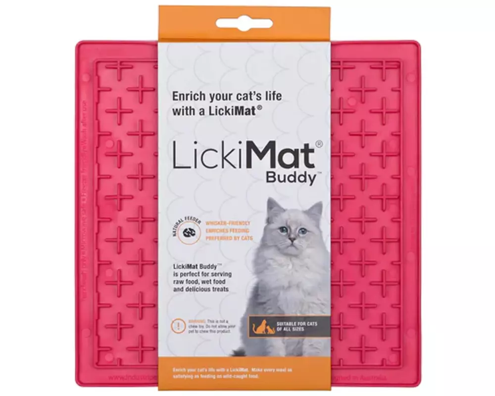 LickiMat Buddy 20 x 20 cm, Pink