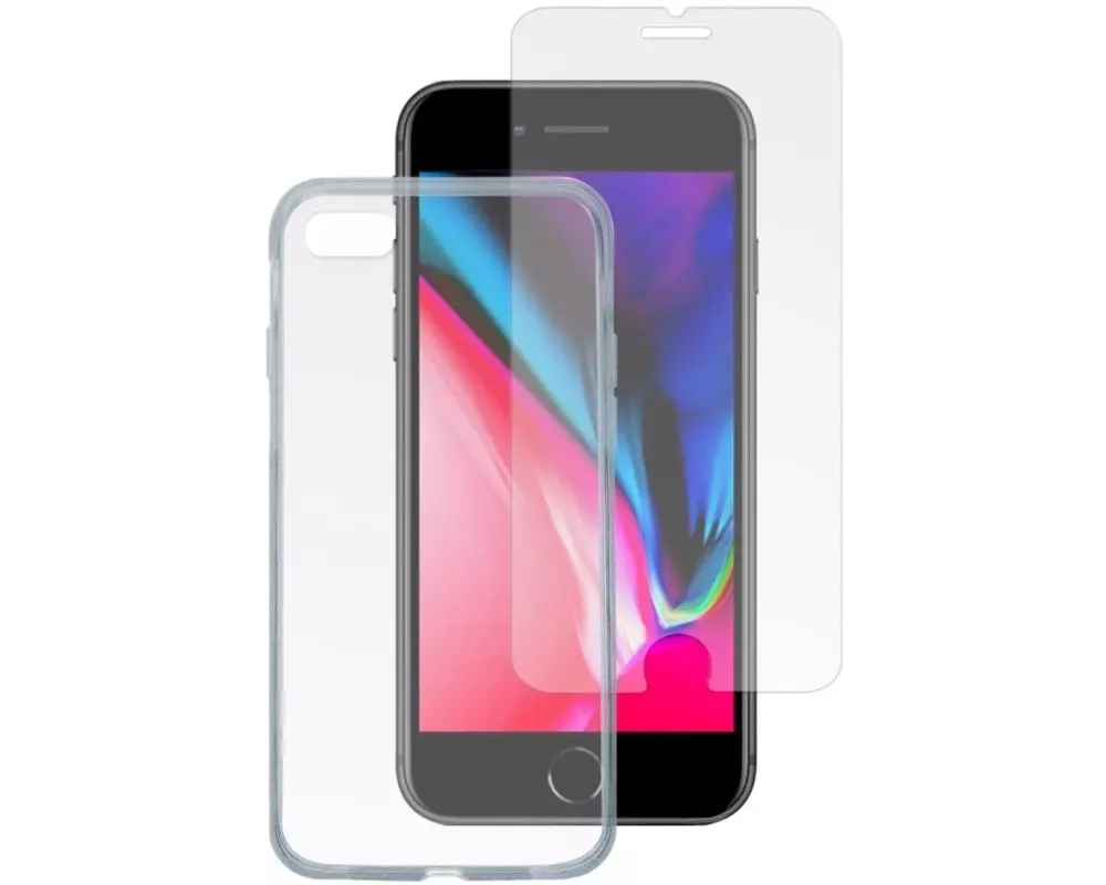 4smarts 360° Starter Set X-Pro Clear iPhone 7/8/SE (2020/2022)
