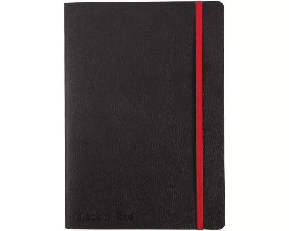 Oxford Notizbuch Business Journal A5, Schwarz/Rot