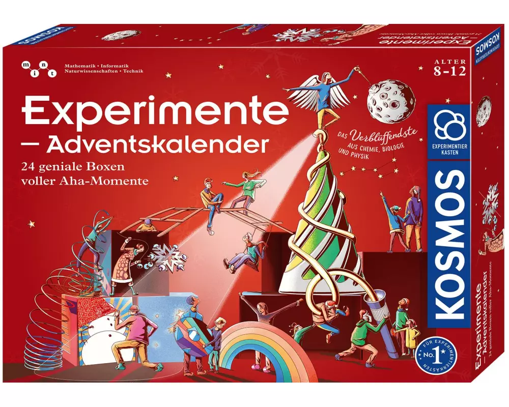 Kosmos Experimente Adventskalender 2026 24 Forscher-Experimente