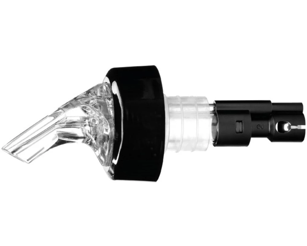 Westmark Spirituosen-Dosierer Posi Pour 3 Stück, Schwarz, 2 cl