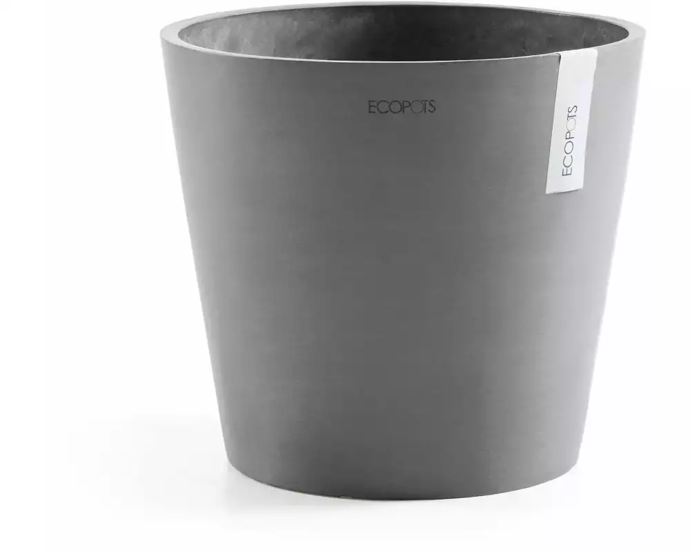 Ecopots Pflanzentopf Amsterdam 30 Grau